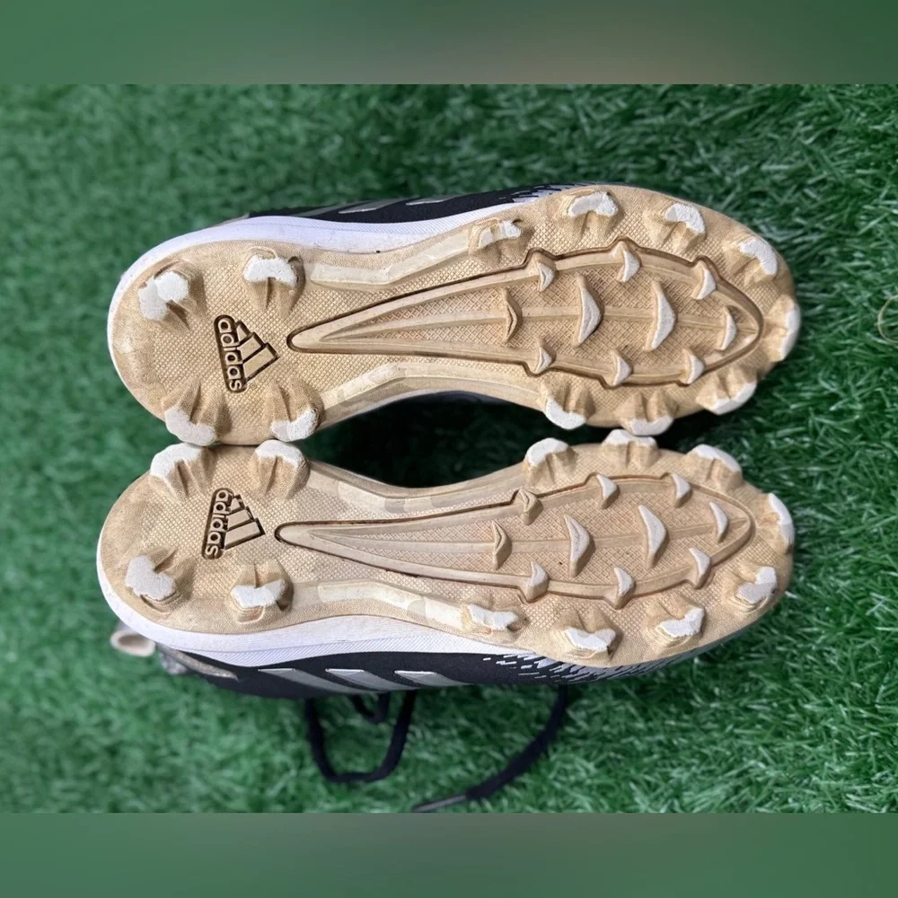 Adidas Kids Black and White‎ Athletic Shoes Size 1